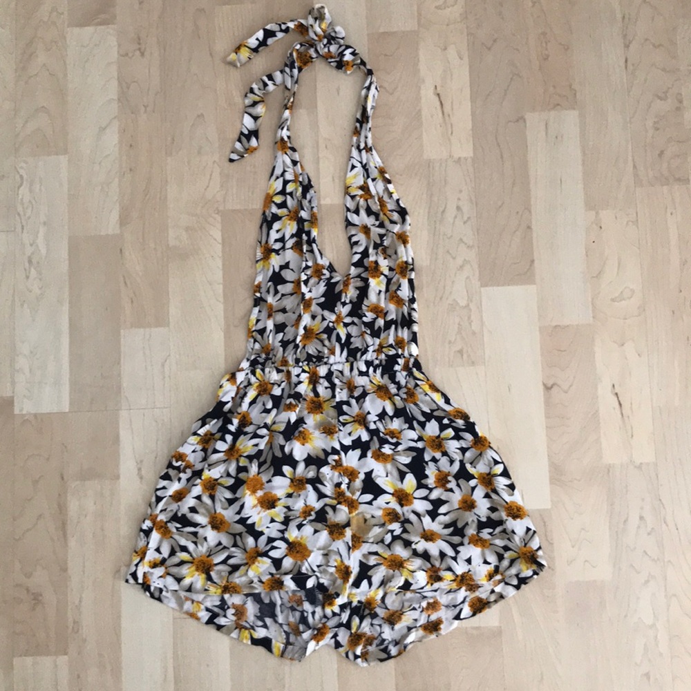 LF Daisy Halter Romper